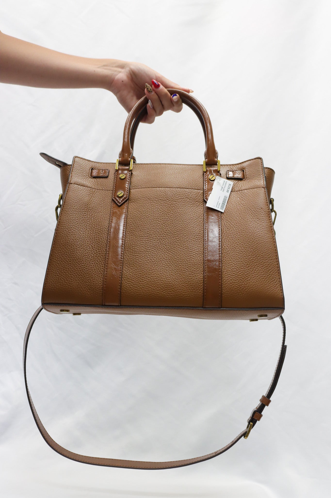 Michael Kors Hamilton Large Brown Satchel