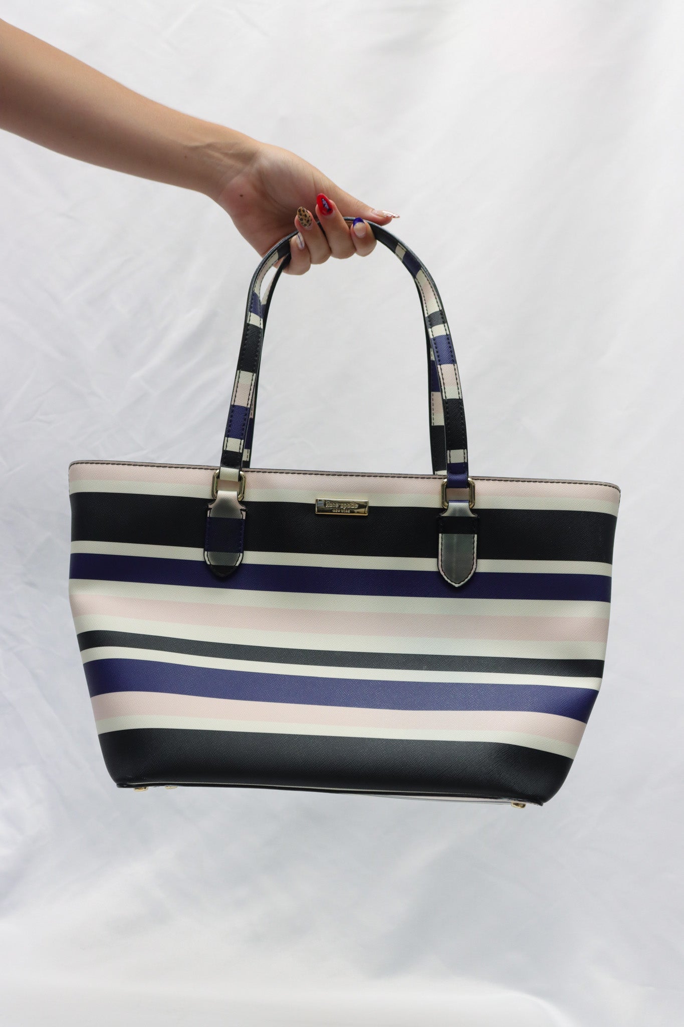 Kate Spade Striped Bag AS IS