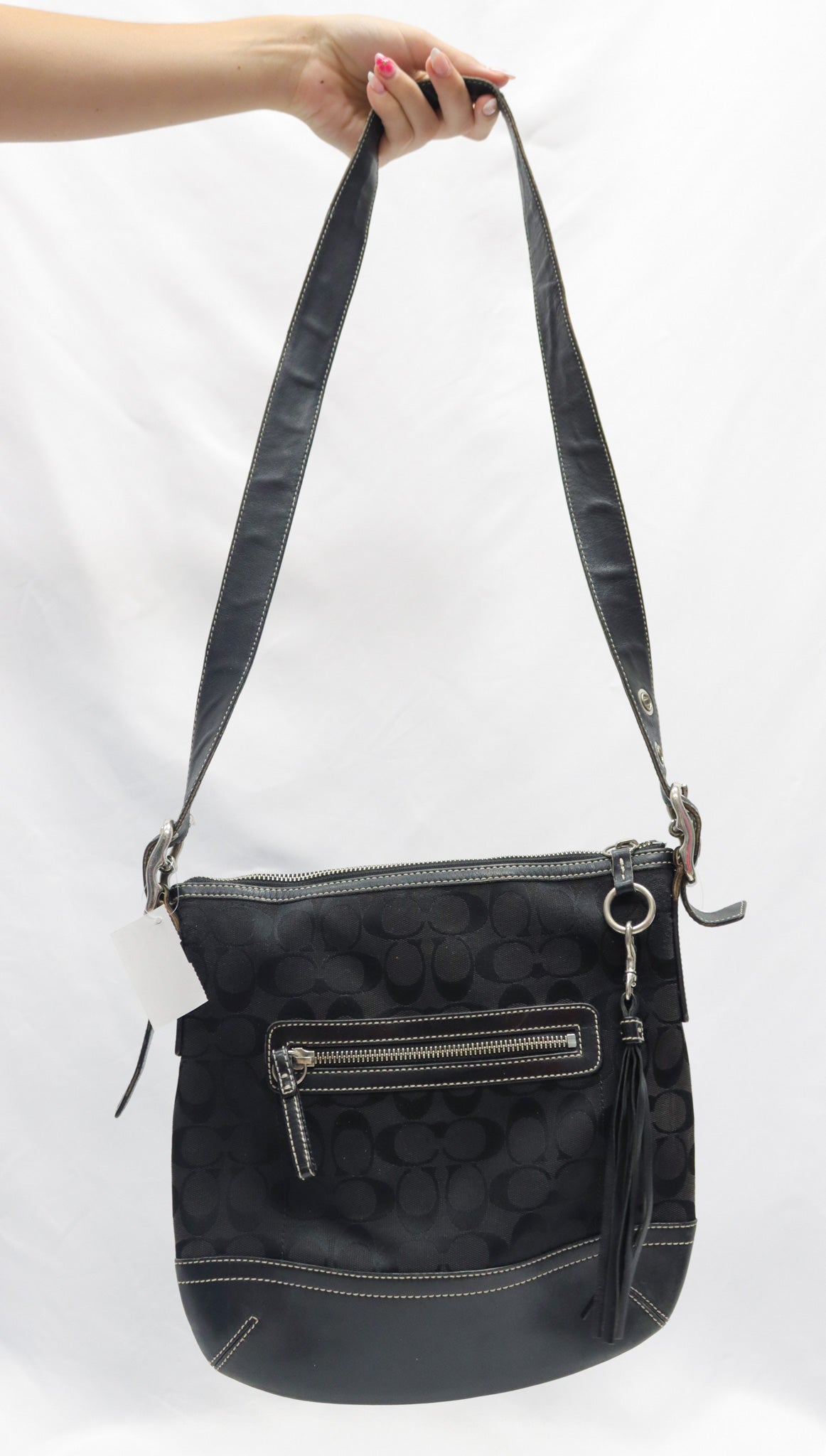 Coach Signature Black Bag