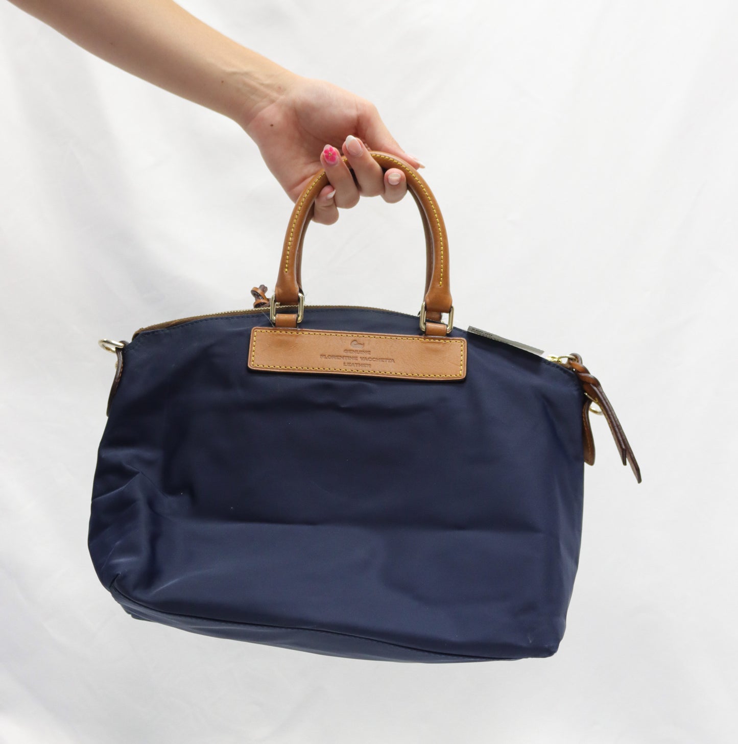 Dooney & Bourke Navy Nylon Handbag