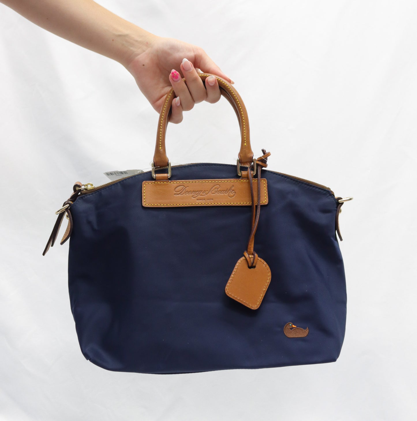 Dooney & Bourke Navy Nylon Handbag