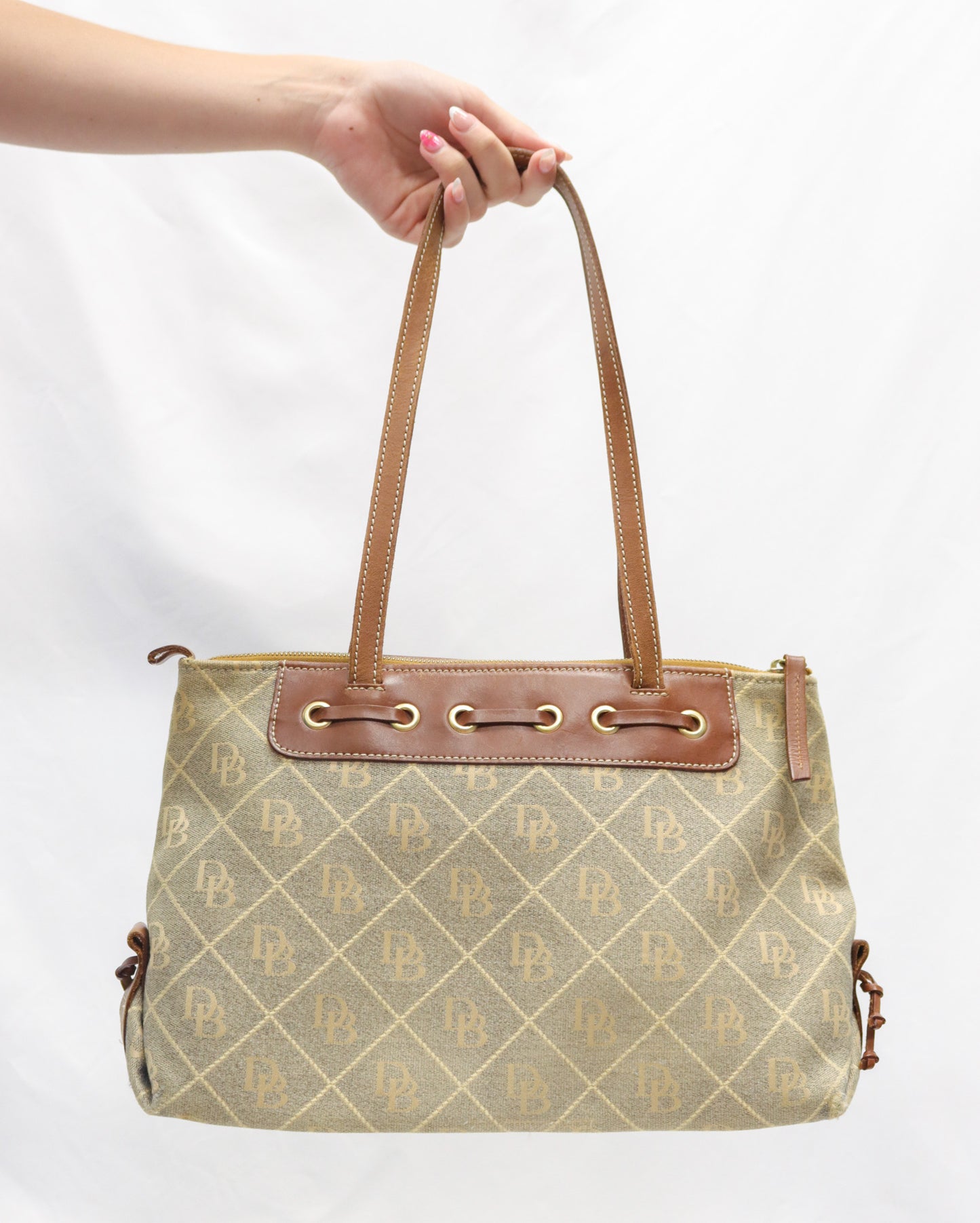 Dooney & Bourke Plaid Shoulder Bag As Is