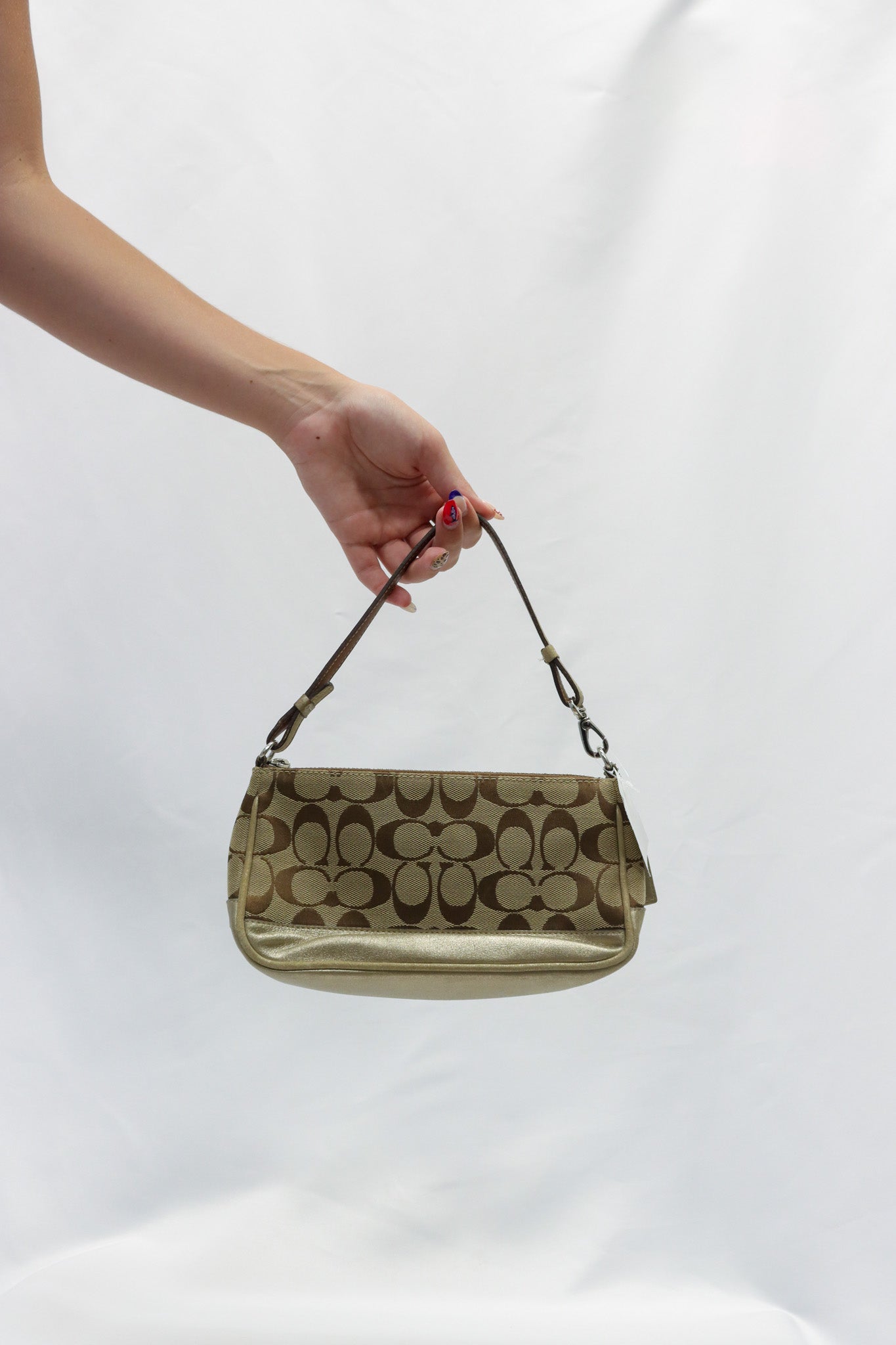 Coach Gold Mini Shoulder Bag
