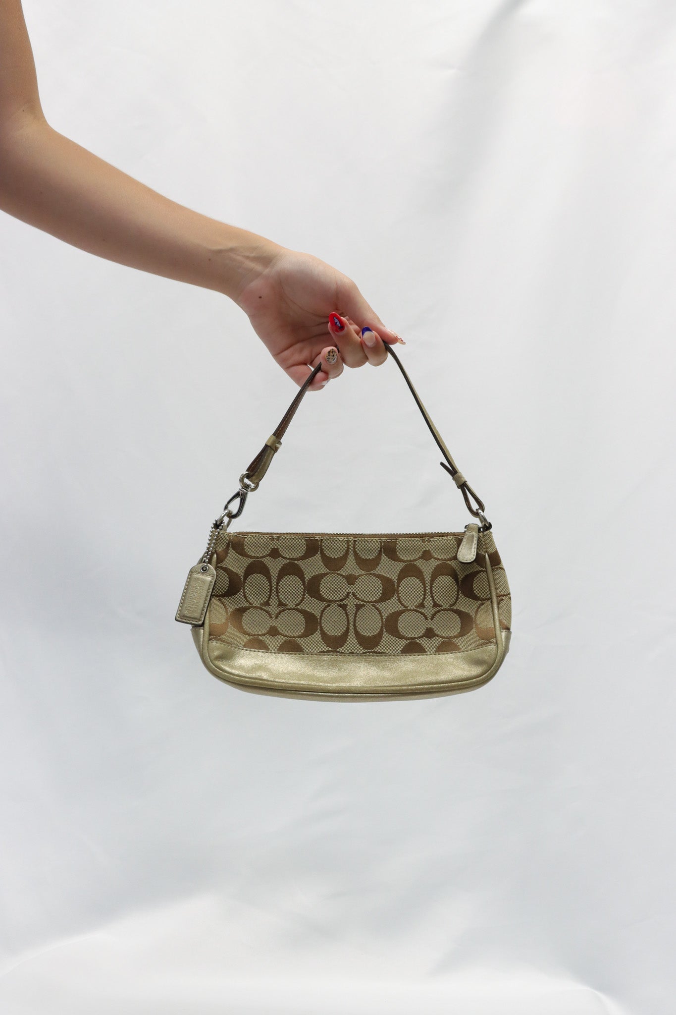 Coach Gold Mini Shoulder Bag