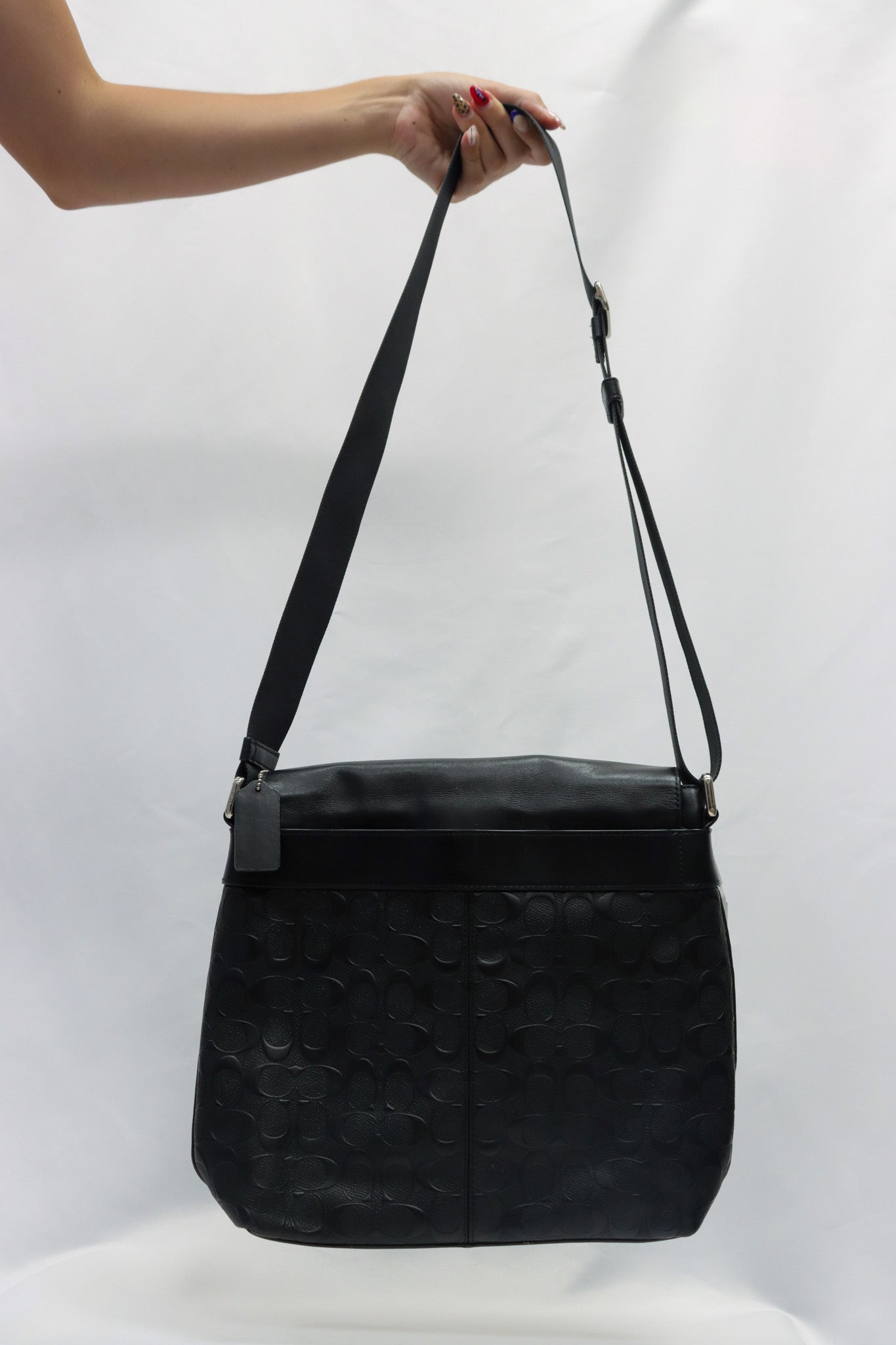 Coach Black Leather Bag