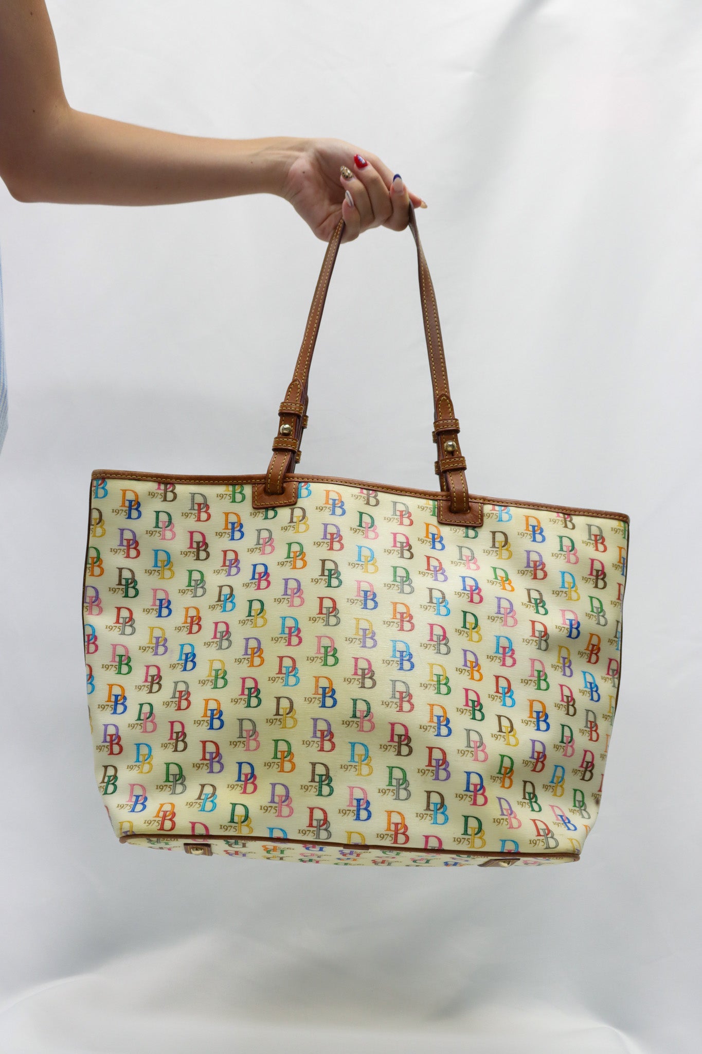 Dooney & Bourke Rainbow Tote Bag