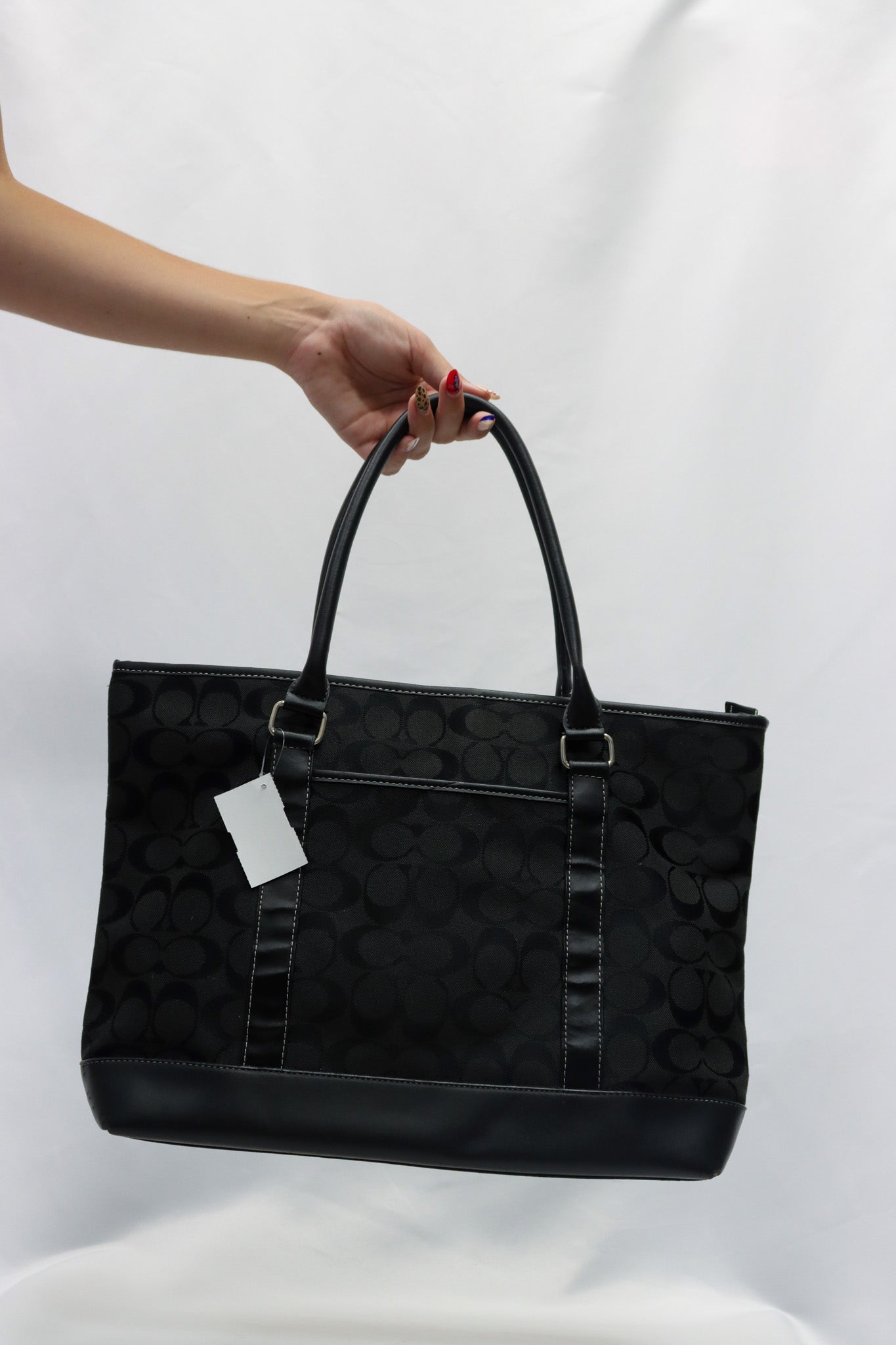 Coach Black Tote Bag